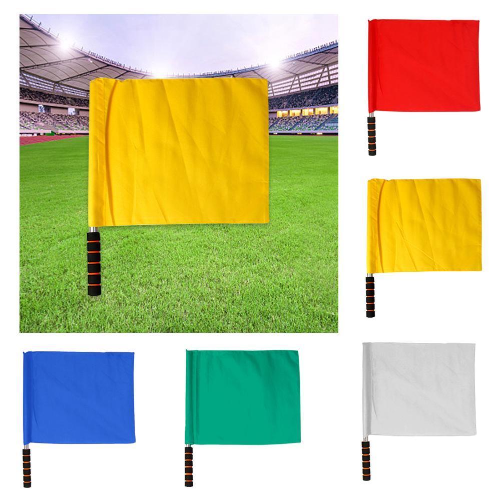 READY STOCK Referee Flag Command Flag Track And Field Stainless Flag ...