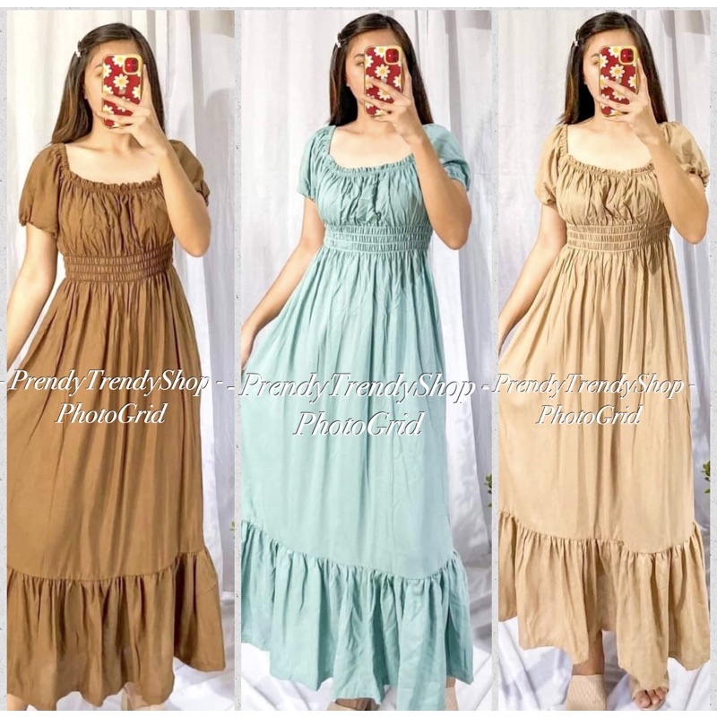 Shopee long dress sale