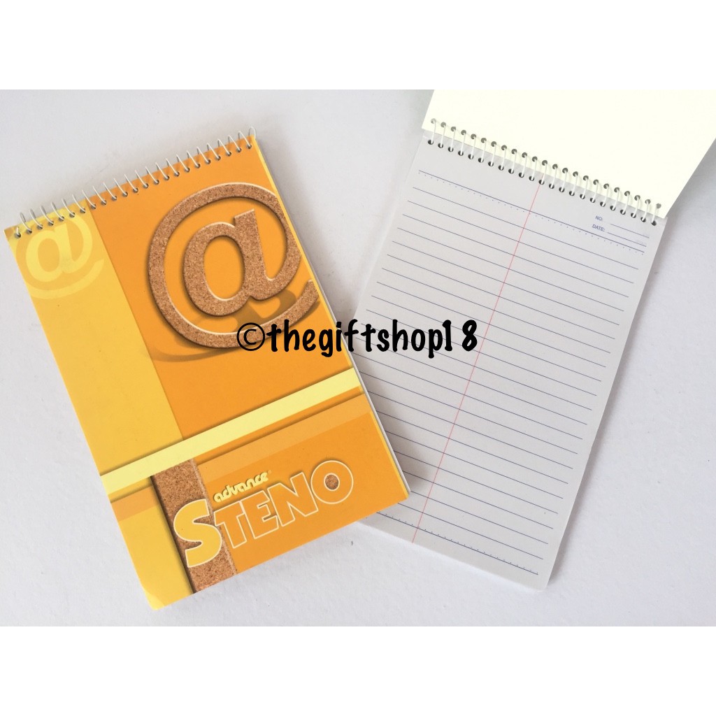 Steno Notebook 40/60 Leaves | Shopee Philippines