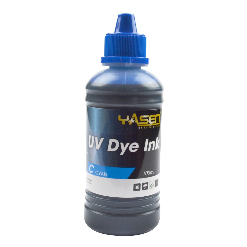 Yasen Premium Quality Uv Dye Ink 100ml For Brother Inkjet Printers Shopee Philippines 4539