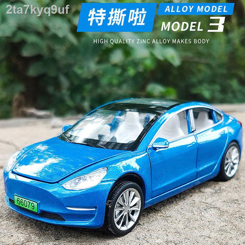 Tesla toy car simulation Model3 alloy car model sports car children s ...