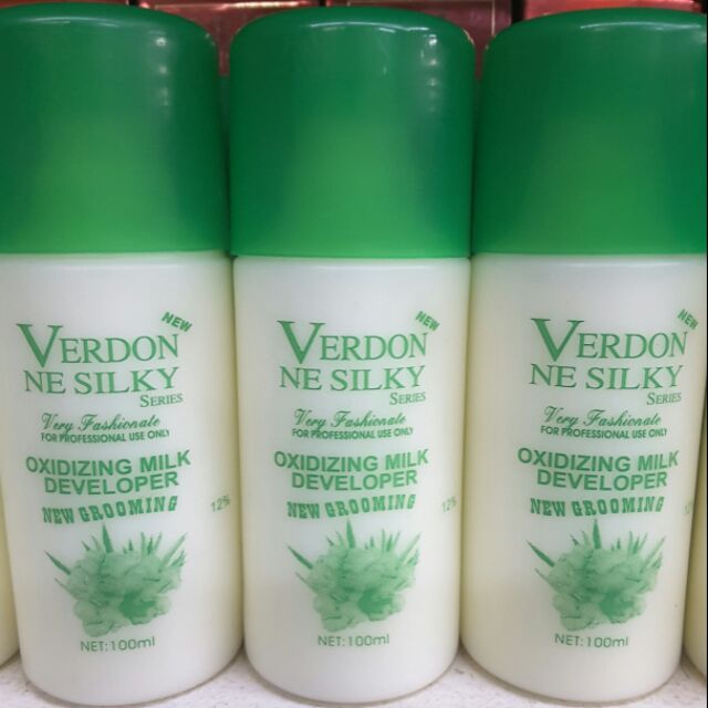 VERDON NE SILKY OXIDIZING MILK DEVELOPER 100ml 12 9 6 Shopee