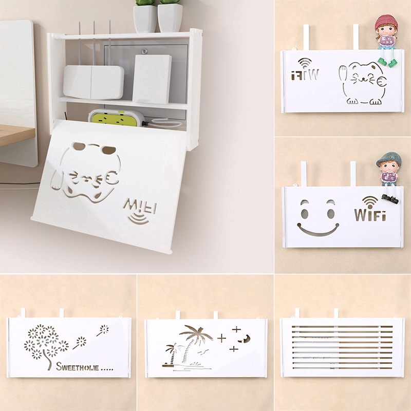 Wifi Router Storage Box Waterproof / Fire Resistant Plastic Material ...