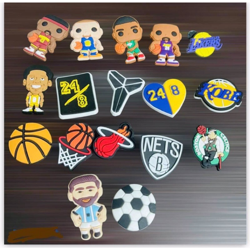 Basketball croc pins online