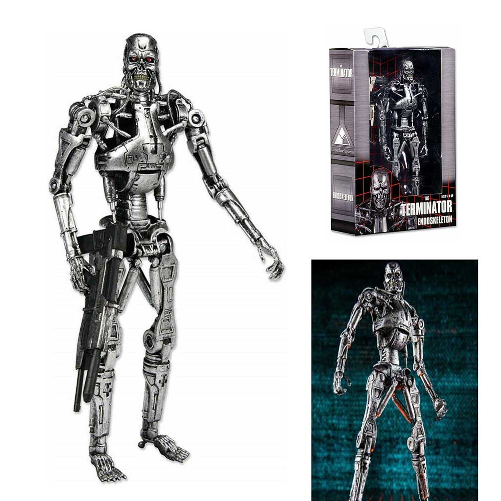 T-800 Action Figure NECA Arnold Schwarzenegger Terminator - 18cm