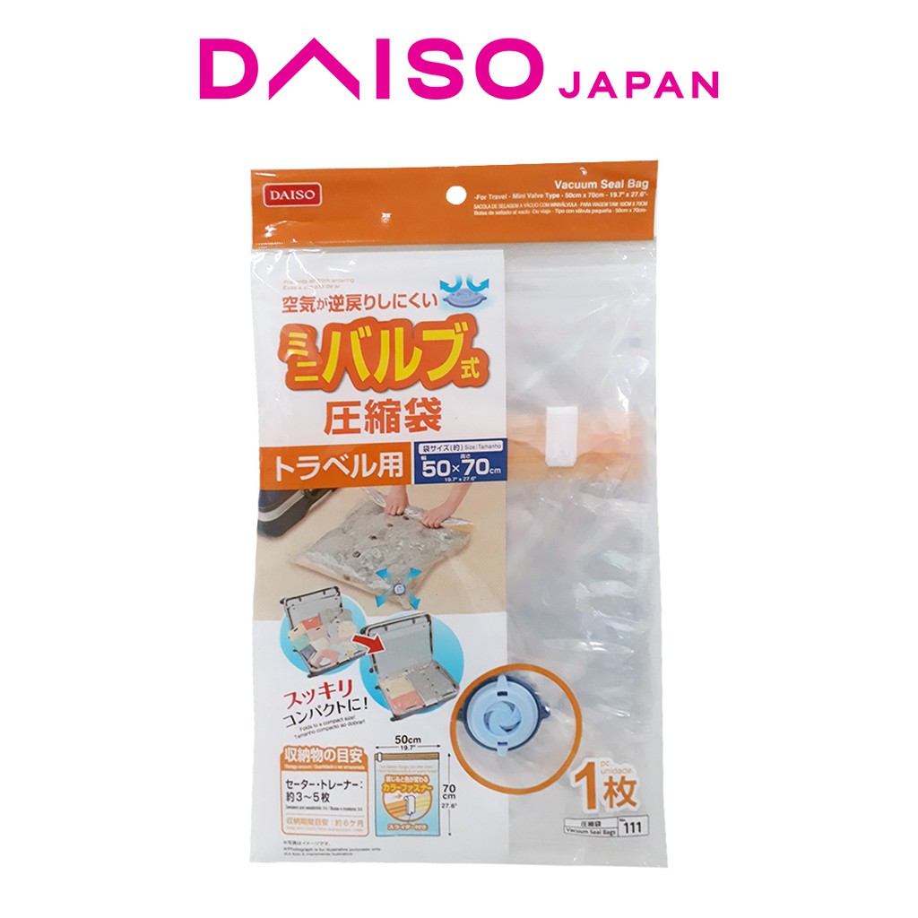 Daiso Vacuum Bag 70 cm Shopee Philippines