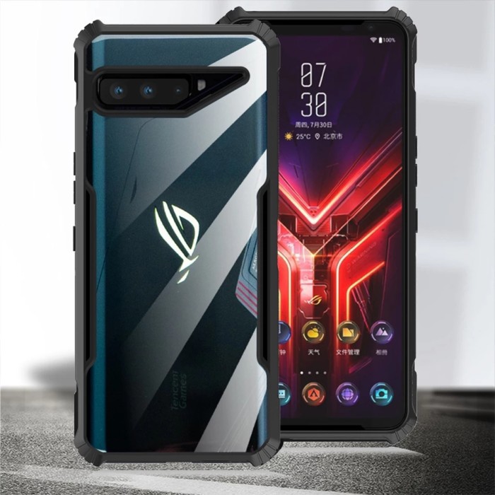 Case Asus ROG Phone 3 Case Softcase Hybrid Transparent Hard Cover ...