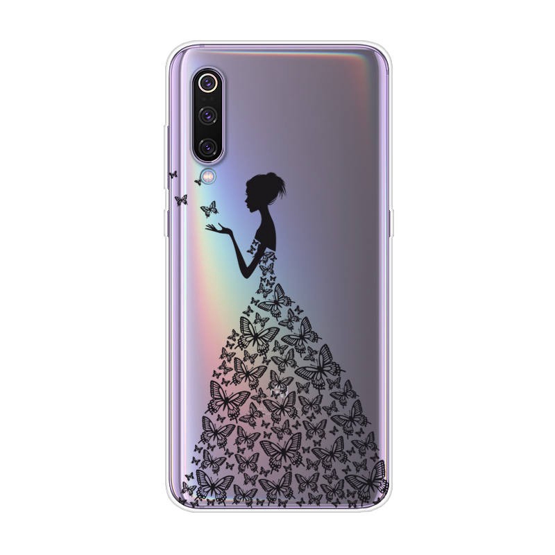 Xiaomi Mi A3 Case Silicone TPU Cartoon Soft Cover Phone Case