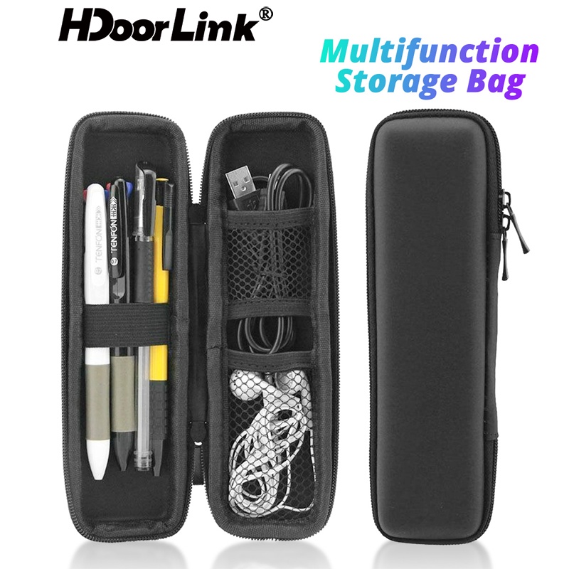 HdoorLink EVA Black Hard Shell Protective Storage Case Portable Pencil ...