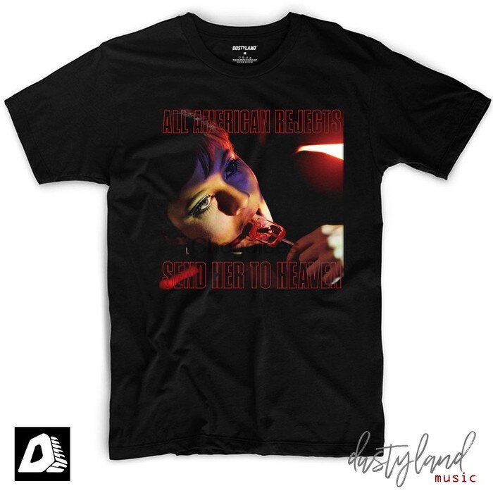 Band THE ALL AMERICAN REJECT SEND HER TO HEAVEN T Shirt | Shopee ...