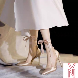 Summer High Heels Sandals Women Pumps 9CM Transparent Glass Thin Heel  Feather Female Dress Shoes Square Toe High-Heeled Slippers - AliExpress