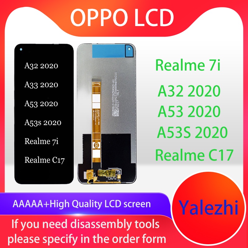 Original Oppo A53 2020 A33 2020 A32 2020 A53s 2020 Realme 7i Realme C17 Lcd Touch Screen