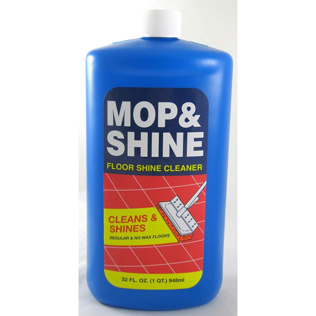 Mop & Shine Floor Shine Cleaner Cleans & Shines 32oz / 948ML Shopee