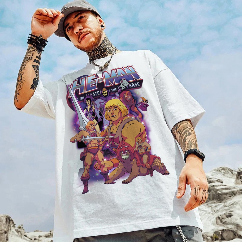 New Oversized Vintage Cartoons T shirt Throwback White bootleg tees for ...