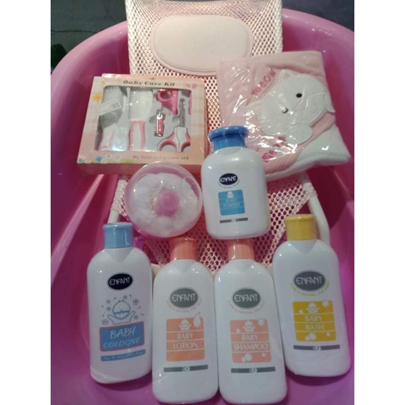 Bath essentials hot sale for newborn