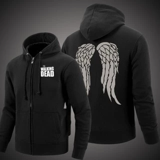 The Walking Dead Hoodie Zombie Daryl Dixon Wings Winter Sweatshirts