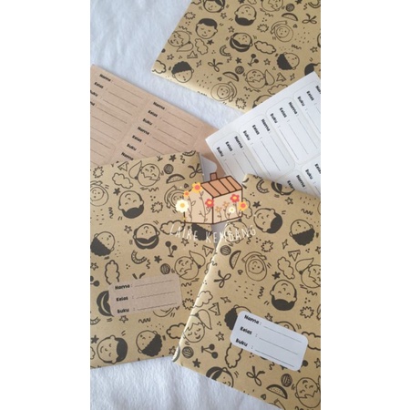 Book LABEL STICKER / LABEL STICKER / BOOK LABEL / BOOK COVER | Shopee ...