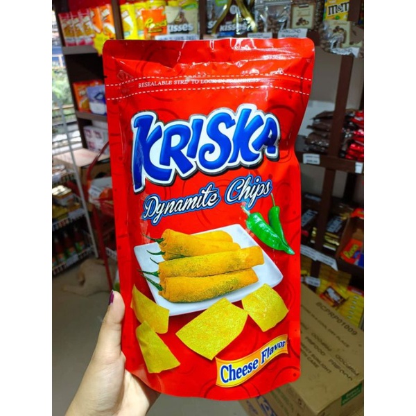 kriska dynamite chips cheese flavor resealable pack Shopee Philippines