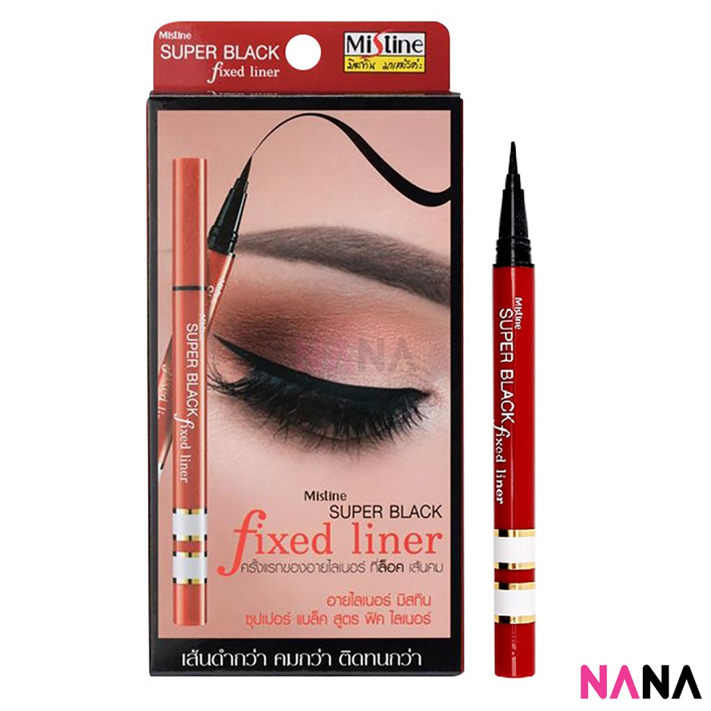 Mistine Super Black Fixed Liner 1g | Shopee Philippines