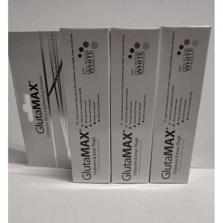 Glutamax Inner Thigh And Underarm Ultimate Skin Lightening Cream 30g Shopee Philippines 2599