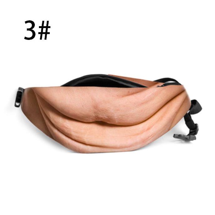 Fat hairy belly fanny pack sale