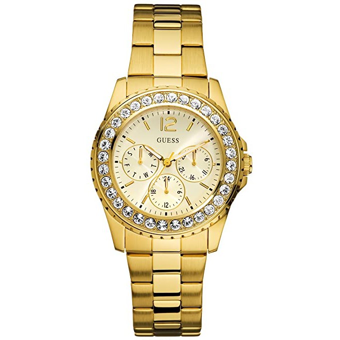 Brand new and authentic Guess U12005L1 Multifunction Crystal Women