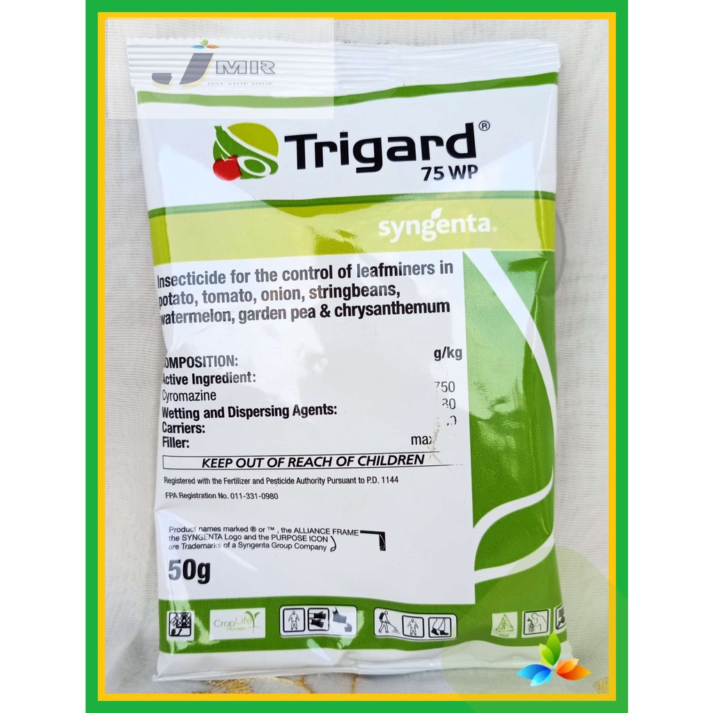 Trigard 75WP Leaf Miner Insecticide for Crops and Plants 50 grams by ...