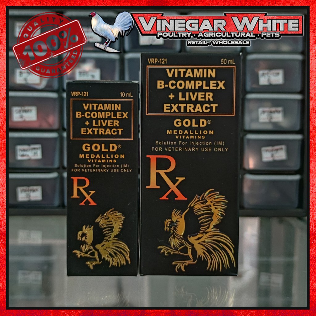 Gold Medallion for Gamefowl Conditioning and Sabong (10ml/50ml