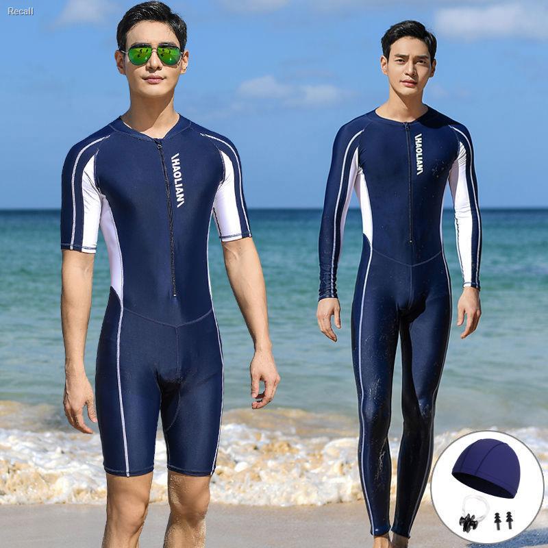 Swimsuit men s swimming trunks five point one piece sunscreen quick drying suit adult student swimm