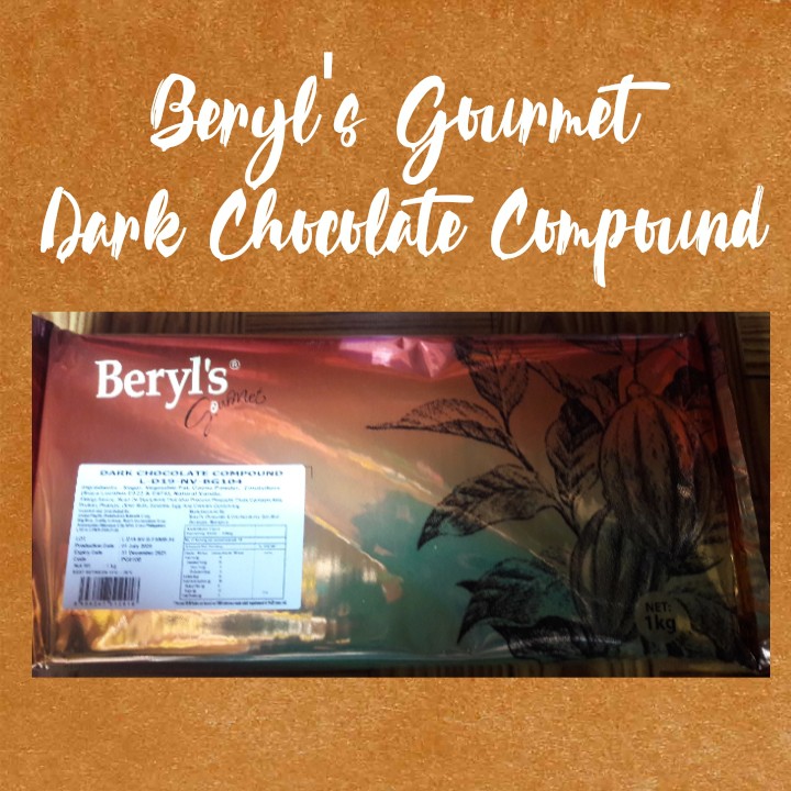 BERYL'S GOURMET DARK CHOCOLATE COMPOUND 1K | Shopee Philippines