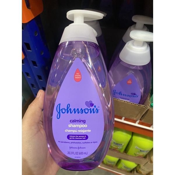 Johnson's 2024 calming shampoo