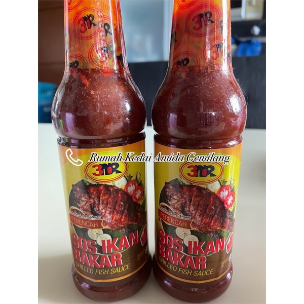 Perencah Sos Ikan Bakar Utara Cap 3NOR Grilled Fish Sauce 340g | Shopee
