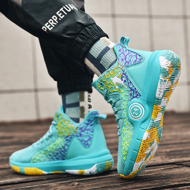Non Slip Wear Resistant Light Weight High Cut Basketball Shoes for man L02 without box Shopee Philippines