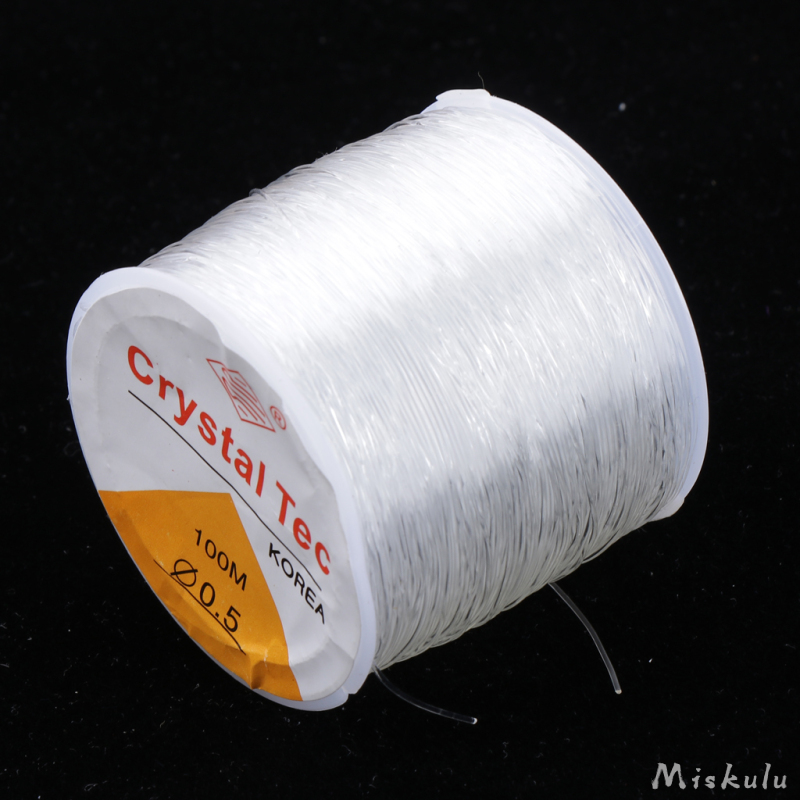 100m/Roll Elastic String, Stretchy Bracelet String Crystal String for ...