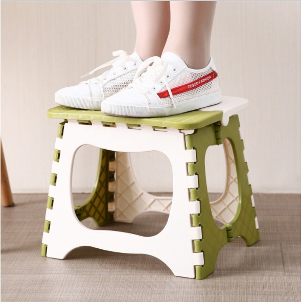 SALE Portable Folding Mini Step Stool Foot Rest Plastic Foldable Bench Chair Shopee Philippines