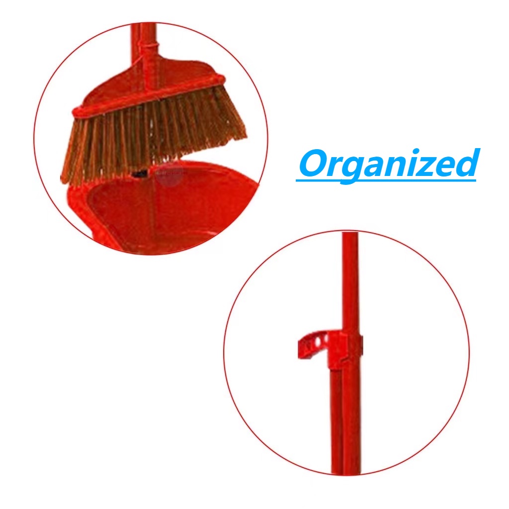 COD Broom and Dustpan Set Dust Pan with Handle Cleaning Brush Broom ...