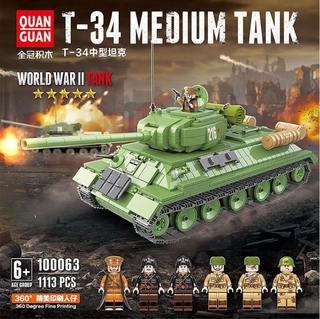 Quan guan 2024 lego tank