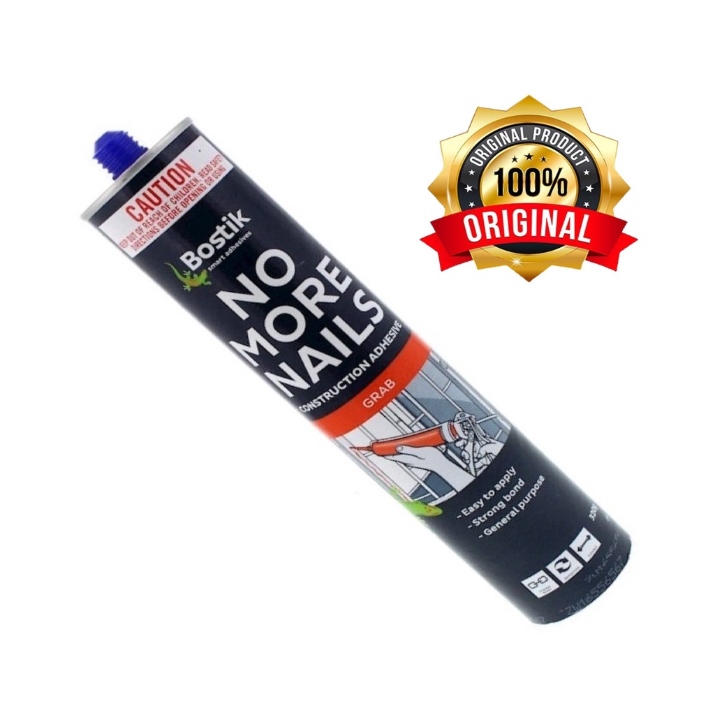 BOSTIK NO MORE NAILS 300g ORIGINAL & CAUKLING GUN Shopee Philippines