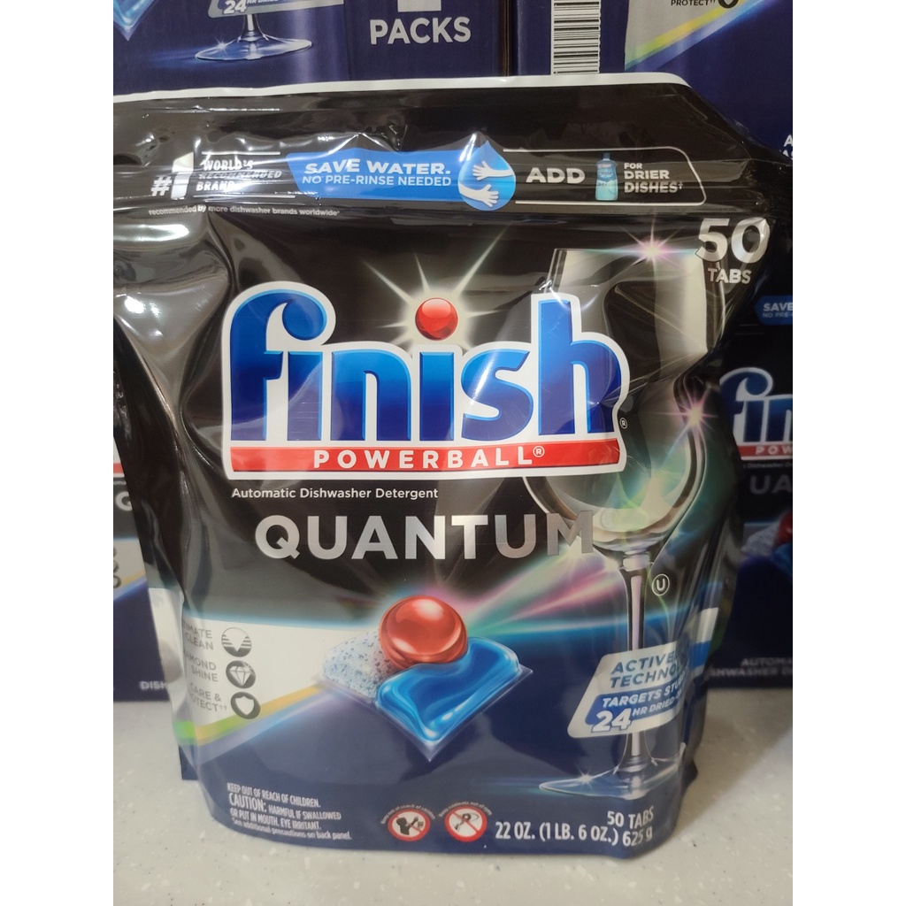Finish Powerball Quantum Dishwasher Detergent Tablets (50 ct. / 100 ct