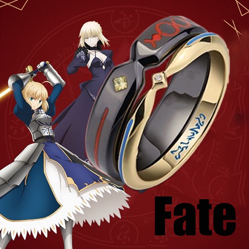 Anime Game Fate Ring Excalibur Alter Archer Fashion Jewelry Cosplay ...