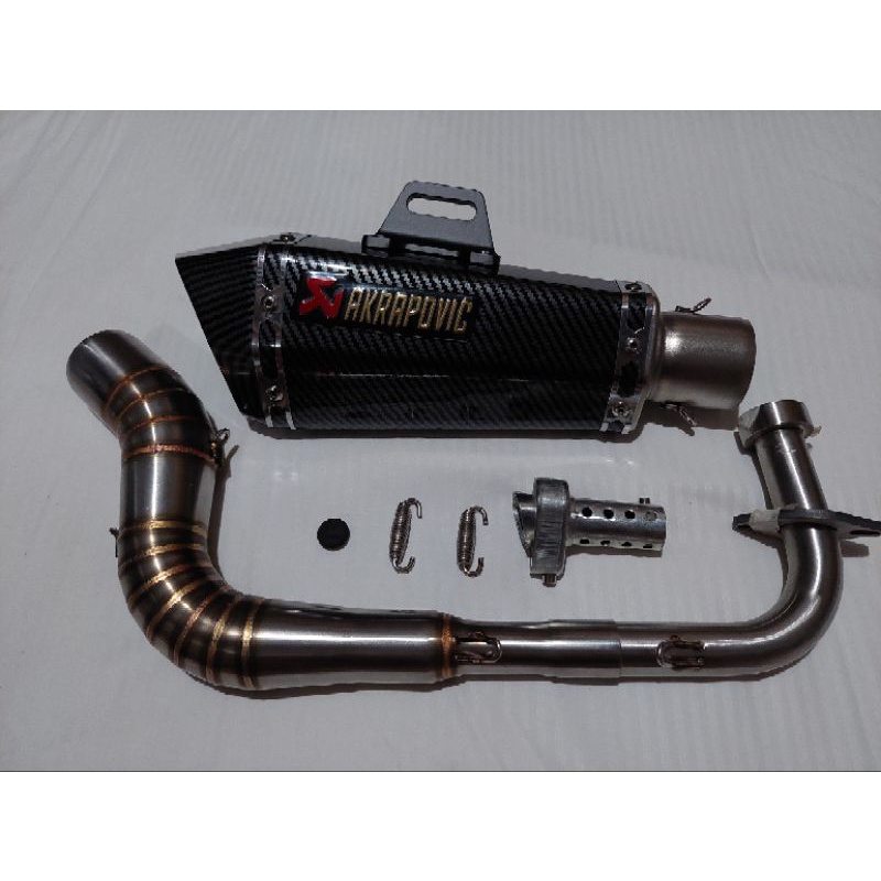 YAMAHA MIO SPORTY/SOUL115/SOULTY AKRAPOVIC PIPE WITH SILENCER ( FULL ...