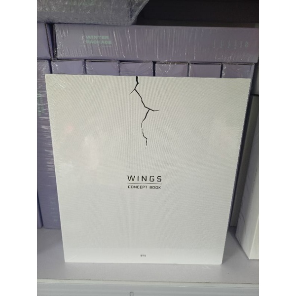 BTS WINGS CONCEPT BOOK (SEALED) Shopee Philippines