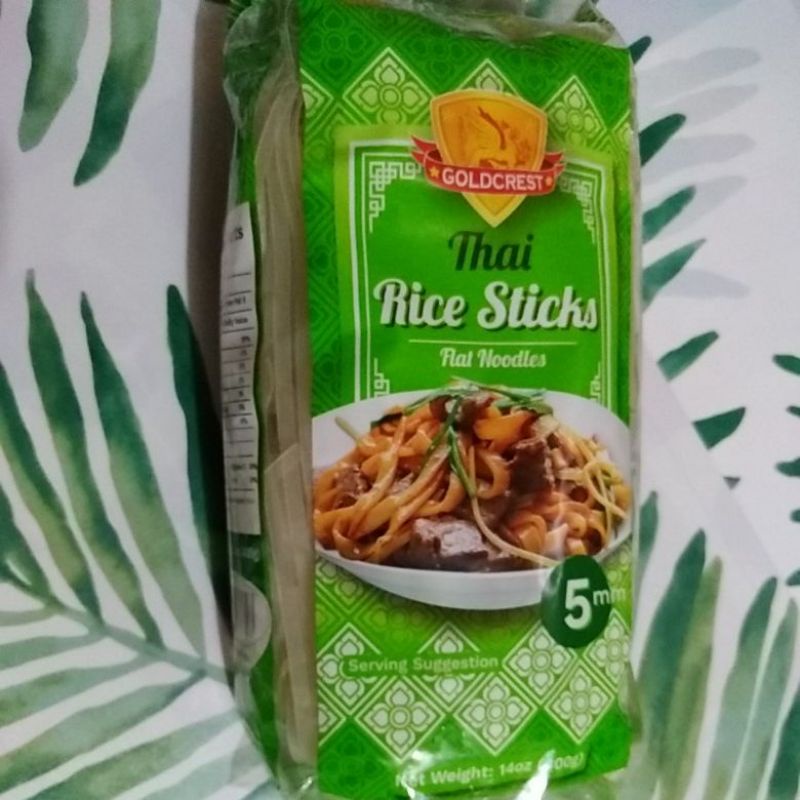 Goldcrest Thai Rice Sticks Flat Noodles 5mm Shopee Philippines 