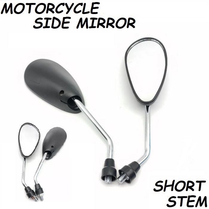 YAMAHA MIO GRAVIS SIDE MIRROR Motorcycle STOCK type SHORT STEM
