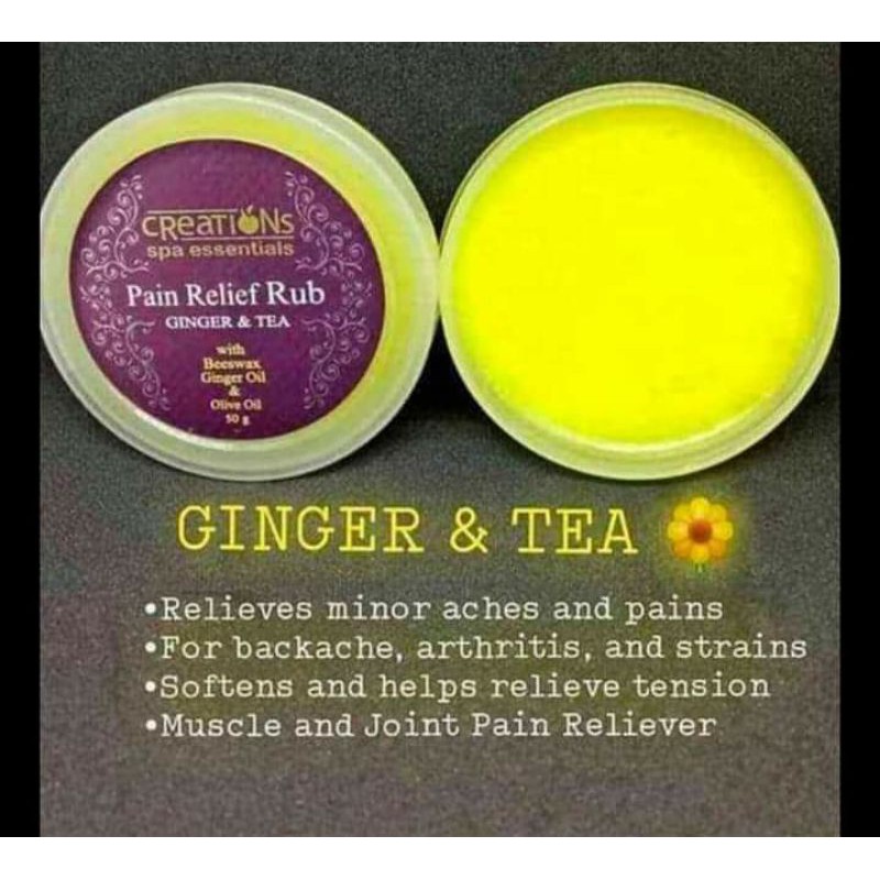 💛💚🧡💜 CREATIONS Spa Essentials PAIN RELIEF Rub 💜🧡💚💛