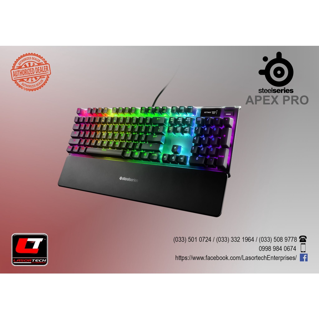 Steelseries APEX Pro Switch Mechanical Gaming Keyboard | Shopee Philippines