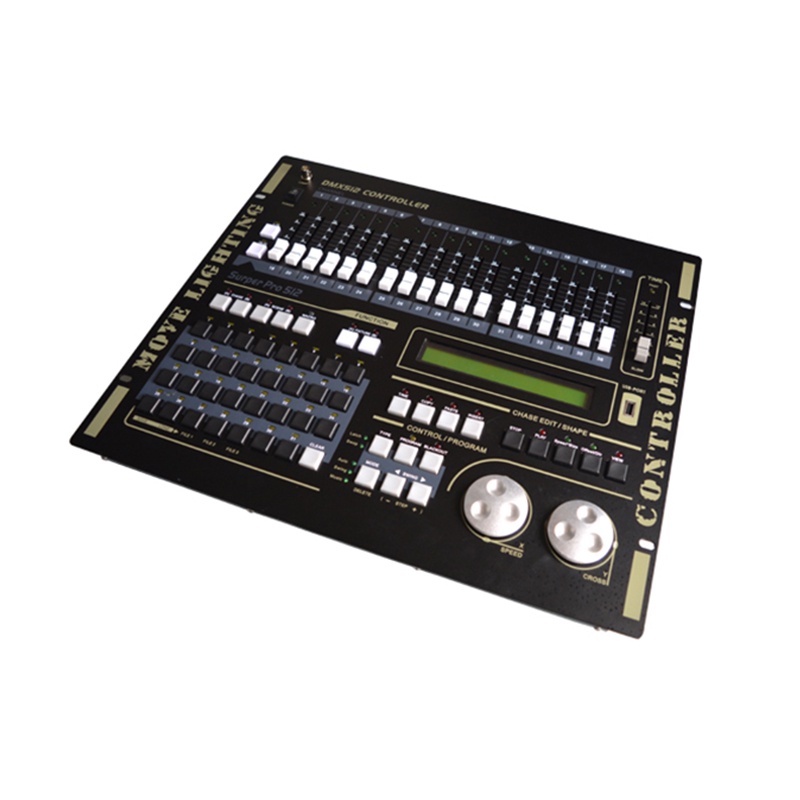 Super Pro 512 DMX Controller Net.Do Stage light DMX Console For XLR-3 ...