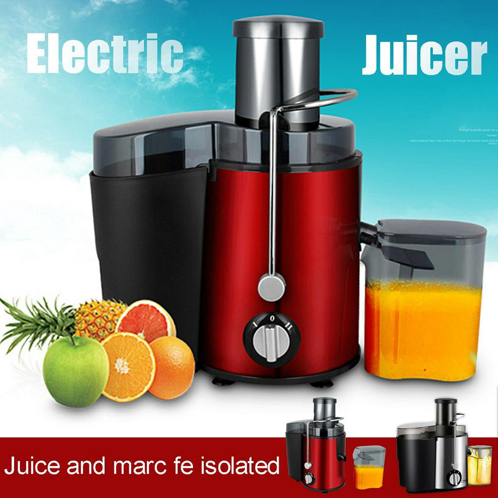 220V 2 Speed Stainless Steel Juicers Electric Juice Extractor Fruit ...