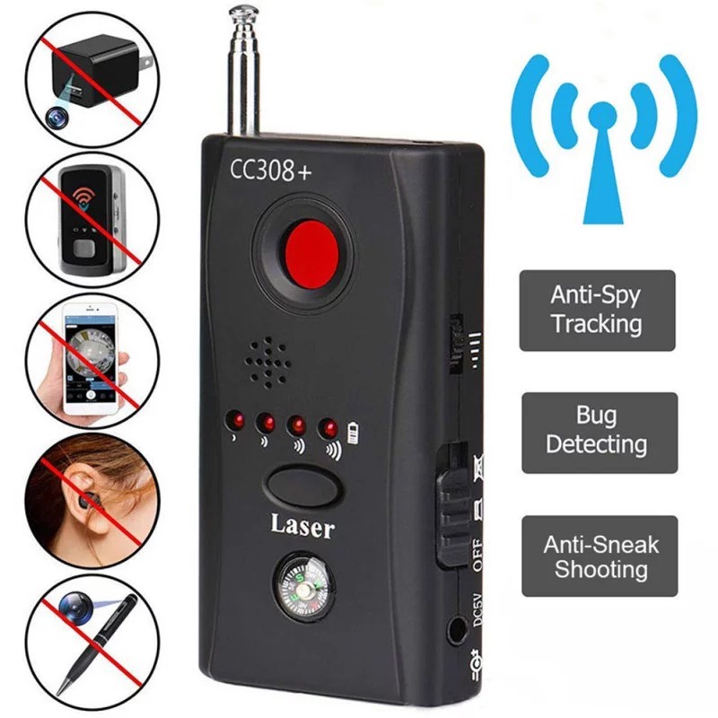 CC308+ Anti Eavesdropping Wireless Device Full-Range All-round GPS CCTV ...