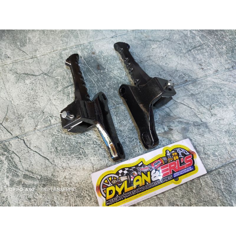 EGO FOOTREST SNIPER 150 / SNIPER 155 / 135 REAR FOOTREST (SHORT TYPE